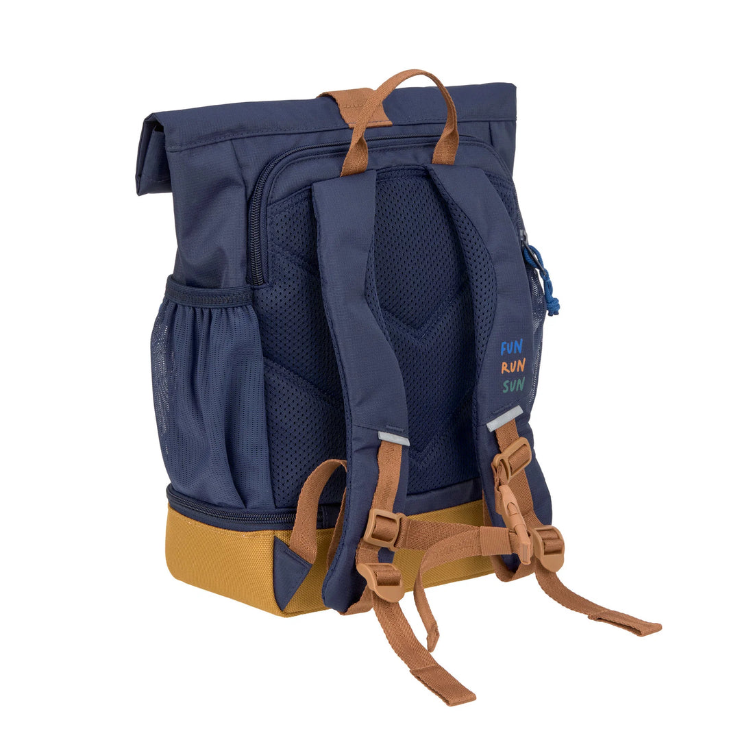 Lassig - Rugzak Mini Rolltop Little Gang Navy