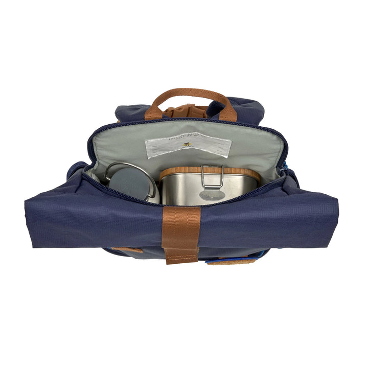 Lassig - Rugzak Mini Rolltop Little Gang Navy