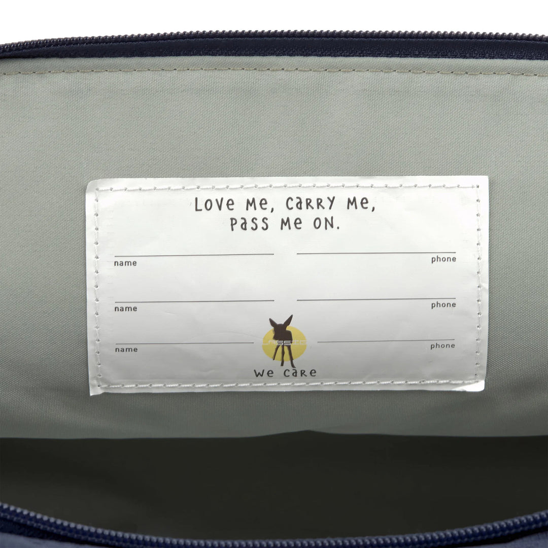 Lassig - Rugzak Mini Rolltop Little Gang Navy