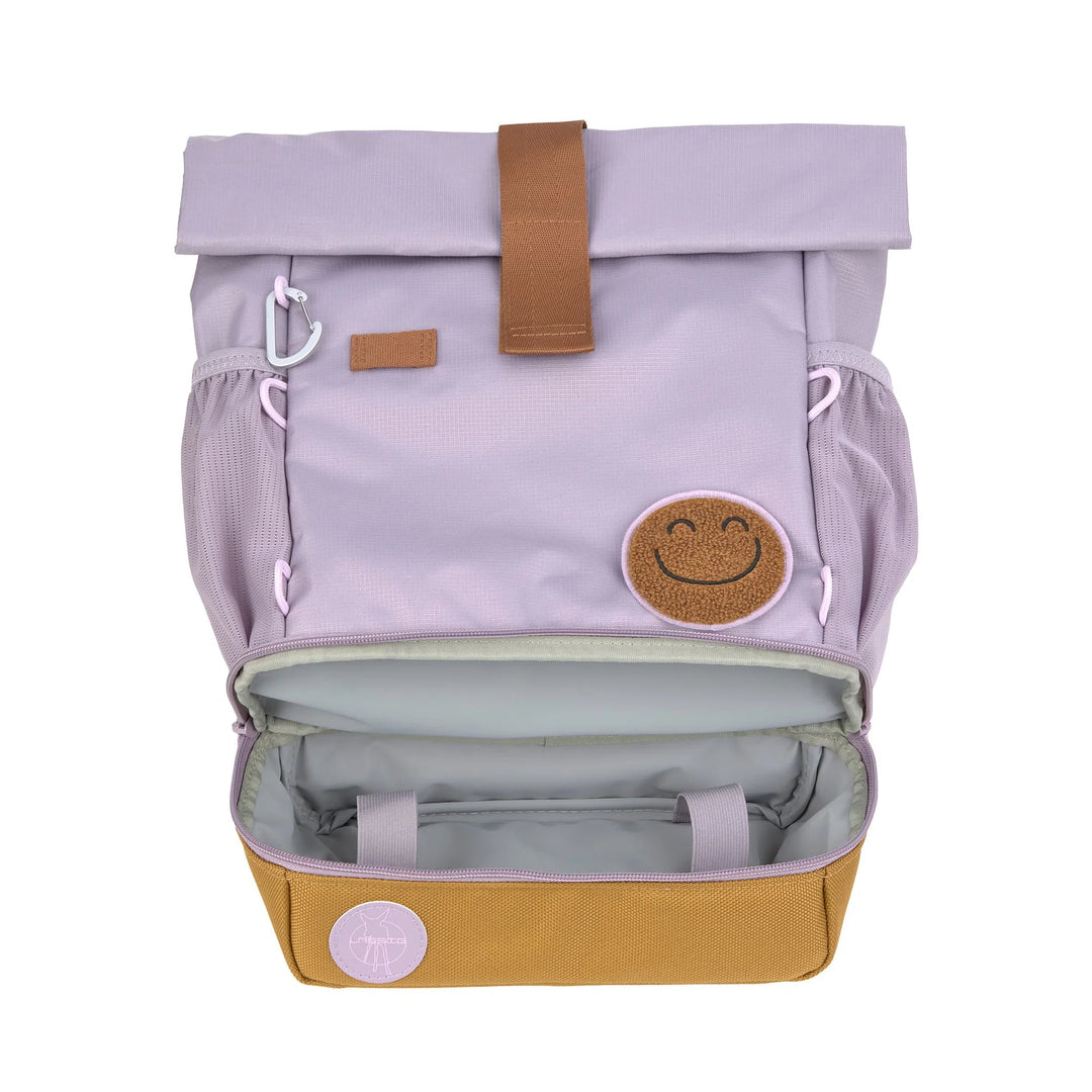 Lassig - Rugzak Mini Rolltop Little Gang Lilac