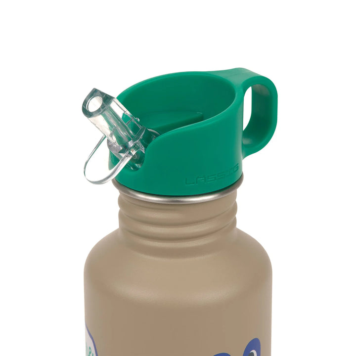 Lassig - Stalen Waterfles Happy Trails Frog