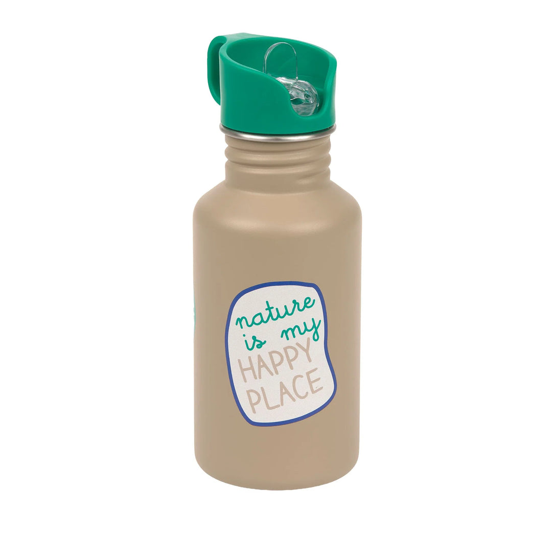 Lassig - Stalen Waterfles Happy Trails Frog