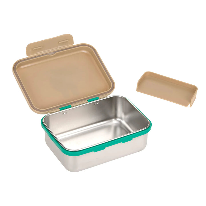 Lassig - Stalen Lunchbox Happy Trails Frog