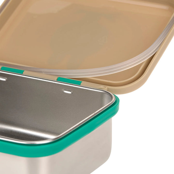 Lassig - Stalen Lunchbox Happy Trails Frog