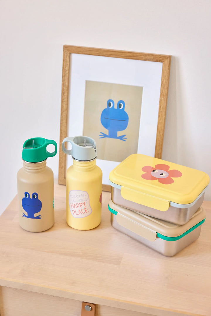 Lassig - Stalen Lunchbox Happy Trails Flower