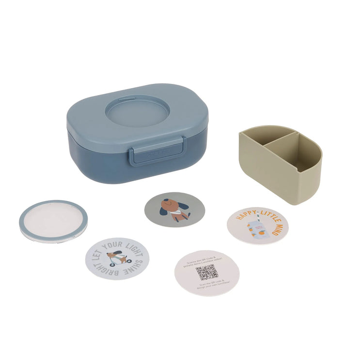 Lassig - Lunchbox Pattern Party Blue/Green