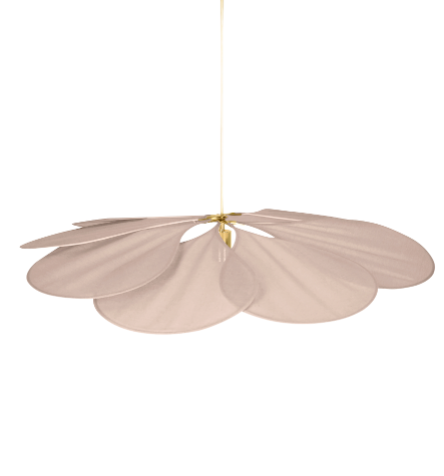 Lamp Pale Small (80cm) Washed Sienne (excl. Stang)