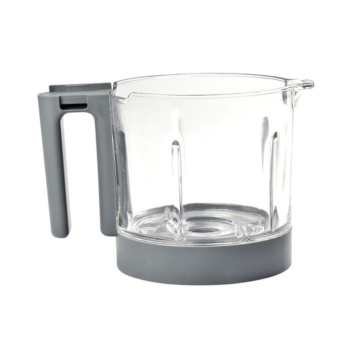 Glazen Béaba beker in grijs voor Babycook Neo, 1250 ml, zonder mes