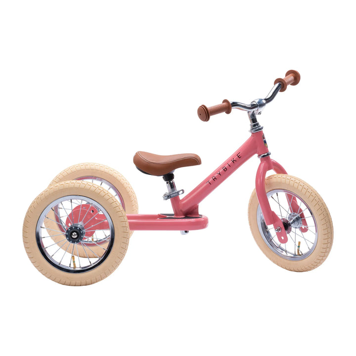 Trybike – Loopfiets 2-in-1 Trybike Steel | Matt Pink