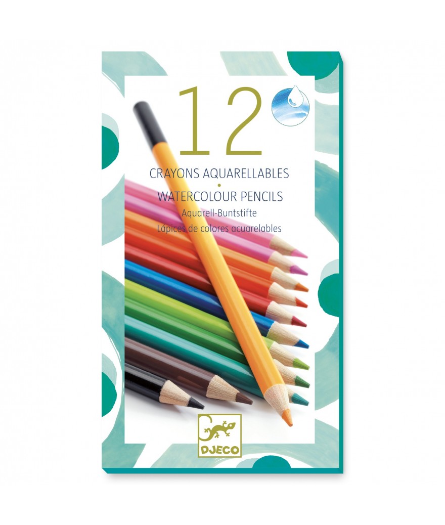 Set Kleurpotloden Aquarel (12pack)