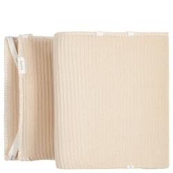 Koeka parkomrander Vik in zandkleurige corduroy, bevestigd in houten box