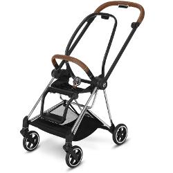 Cybex Kinderwagen Mios Frame in Chrome Brown, lichtgewicht en slank design