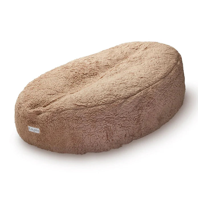 Ilmaha Relax Hoes van teddy katoen in Taupe, passend op voedingskussen