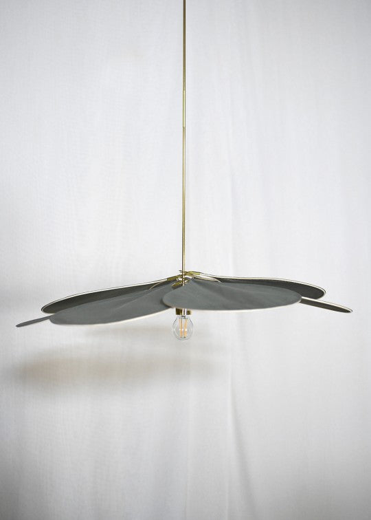 Lamp Pale Small (80cm) Olive Sombre - Dark Olive (excl. Stang)