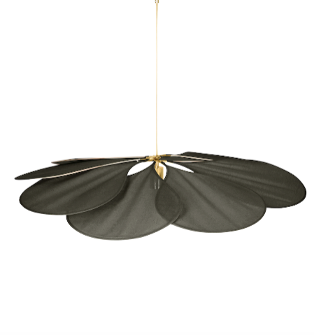 Lamp Pale Medium (120cm) Olive Sombre - Dark Olive (excl. Stang)