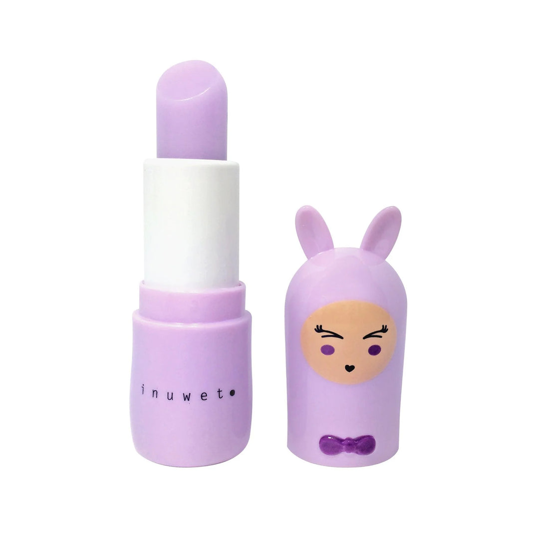 Inuwet Delice Bunny Lippenbalsem in een charmante verpakking met zachte pasteltinten