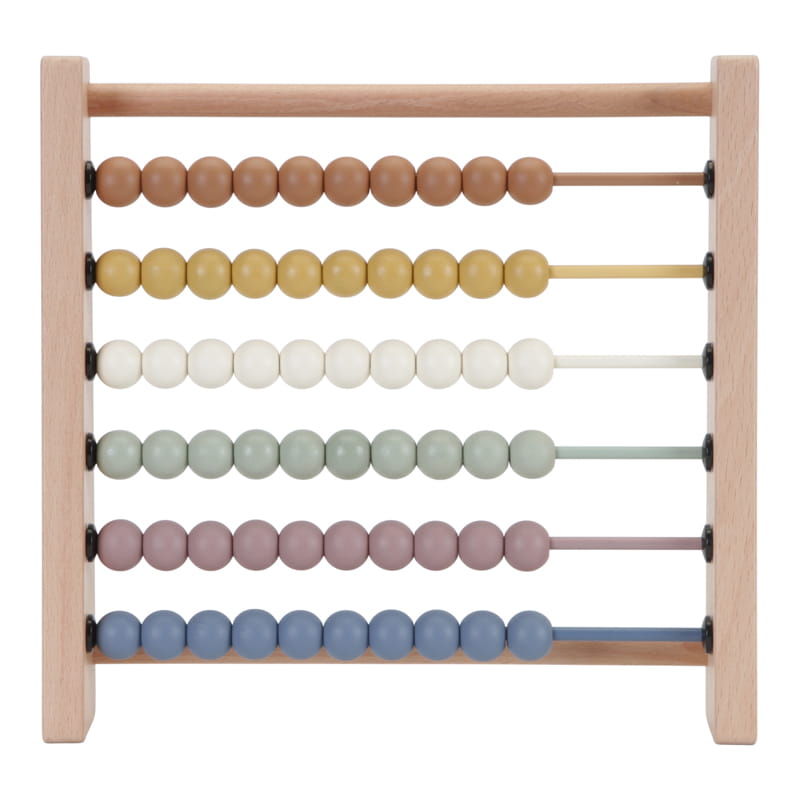 Little Dutch - Telraam Abacus Vintage | Houten Telraam