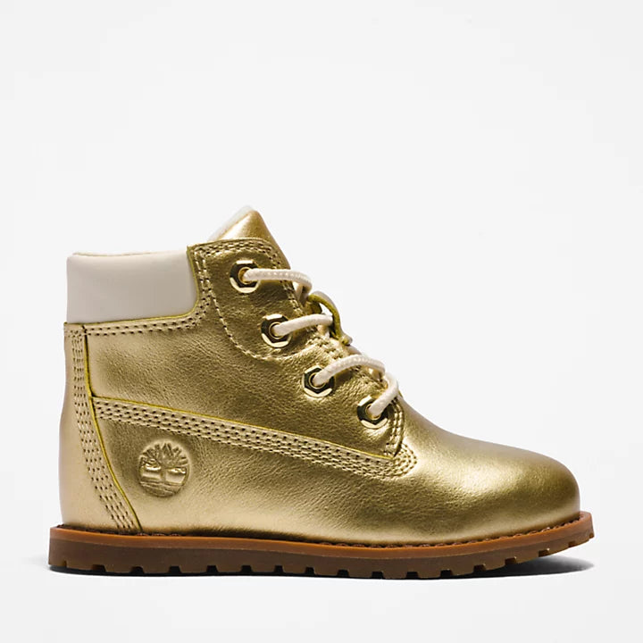 Laarzen Pokey Pine Boot Side Zip Gold