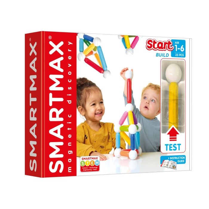 SmartMax Start Try Me set met 23 magnetische onderdelen voor peuters.
