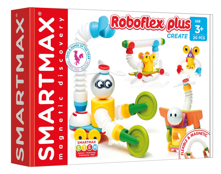 SmartMax Roboflex Plus - Magnetisch Speelgoed voor Flexibele Robots | 3+ Jaar