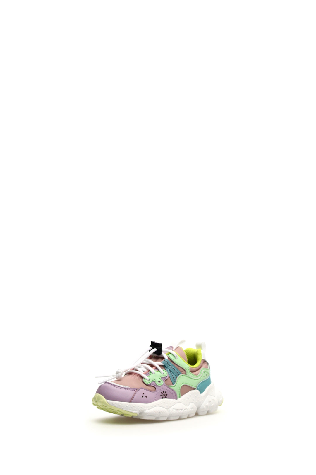 Sneakers Yamano 3 Junior Eco Calf / Nylon Cream / Lilac / Multi
