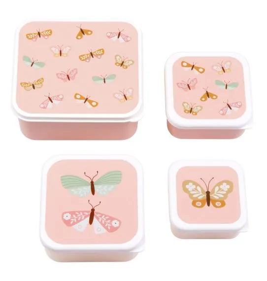 Snackdoosje Butterflies (4pack)