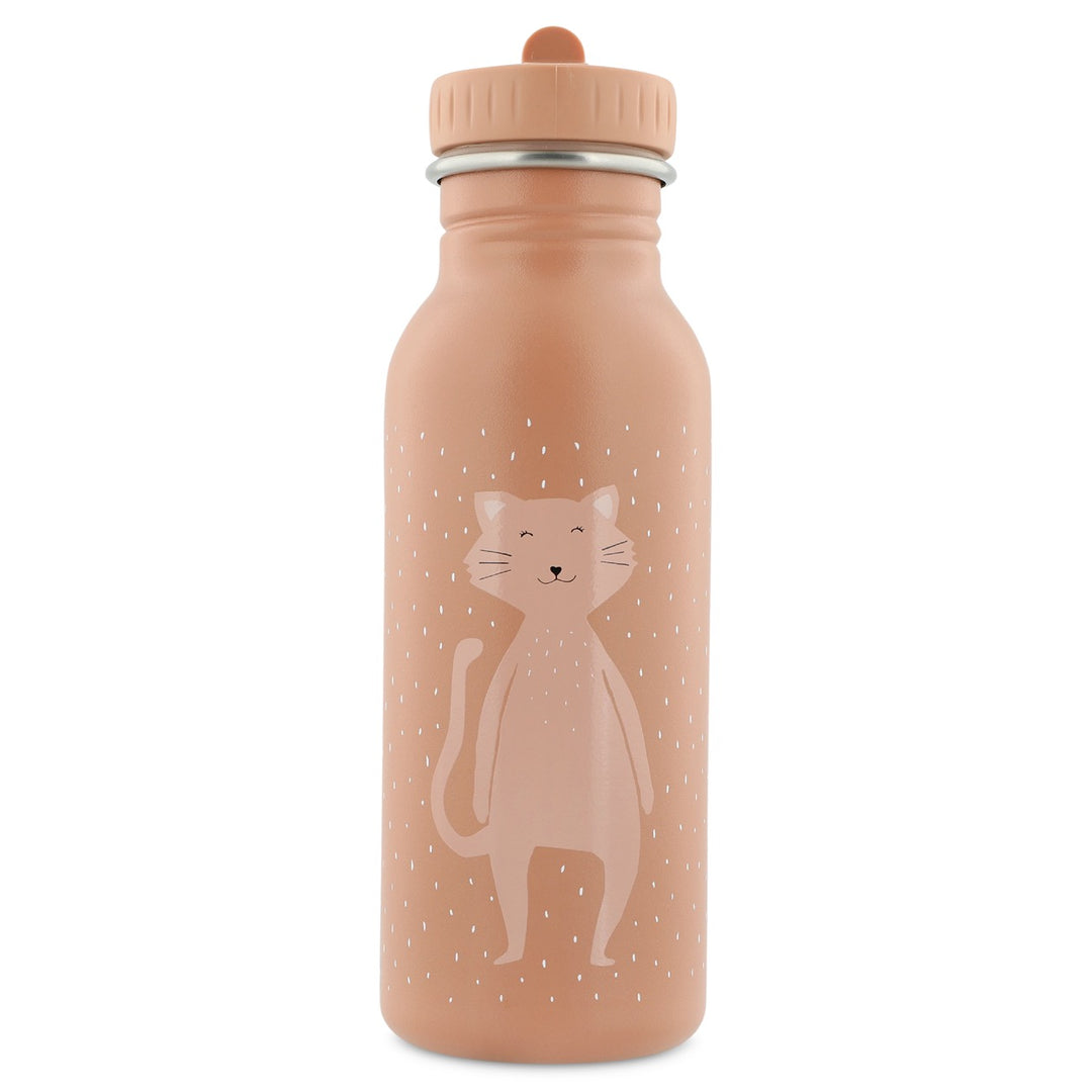 Roestvrijstalen drinkfles Trixie Mrs. Cat 500 ml, duurzaam en kindvriendelijk ontwerp