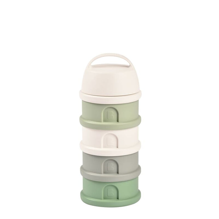 Béaba - Stapelbare Doseerdozen | Cotton White / Sage Green