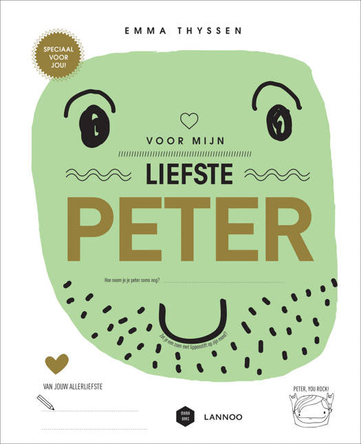 Boek Voor Mijn Liefste Peter