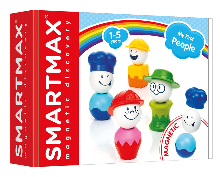 SmartMax My First People magnetisch speelgoed, figuren om te mixen en matchen voor kinderen.