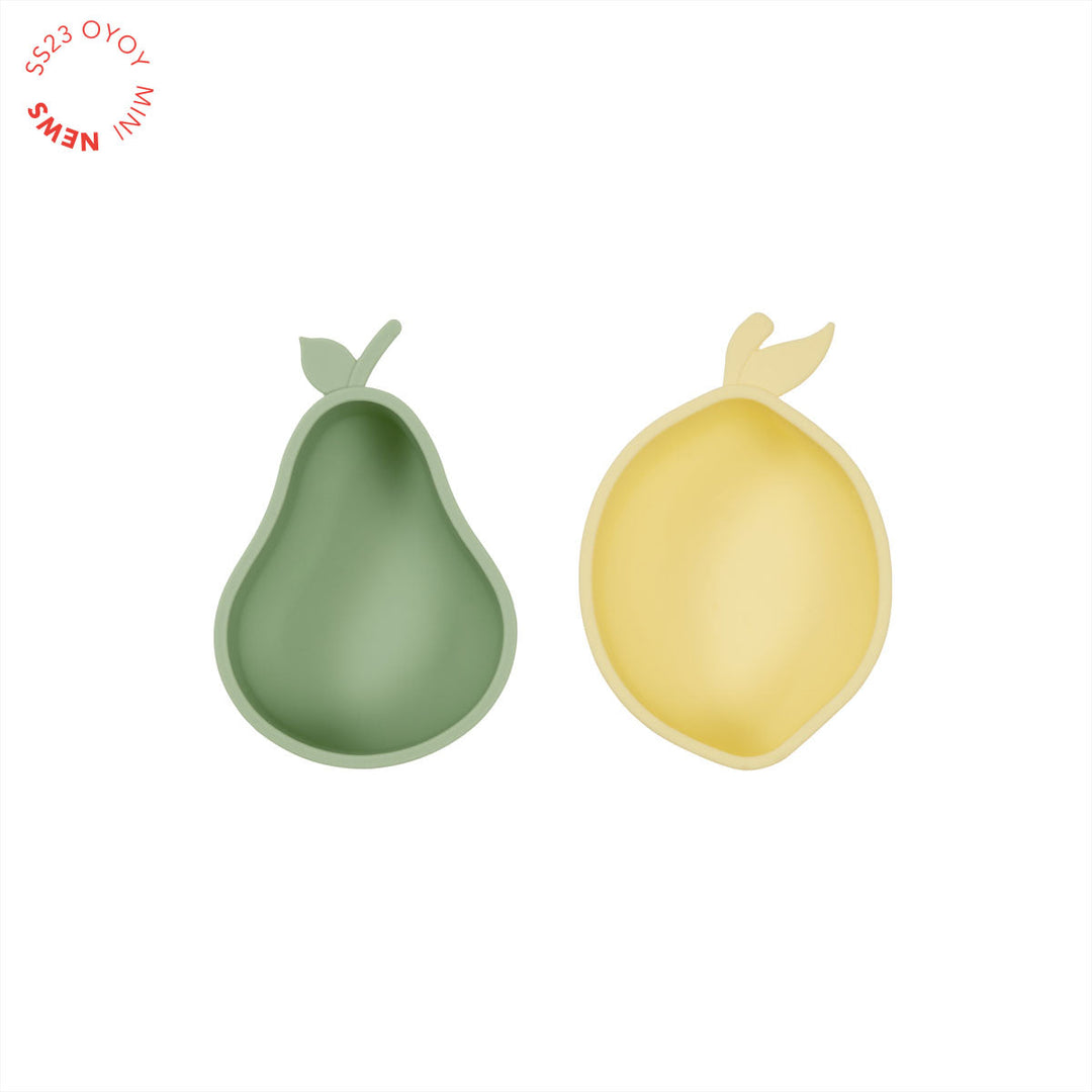 Snackkom Yummy Lemon And Pear Yellow / Green
