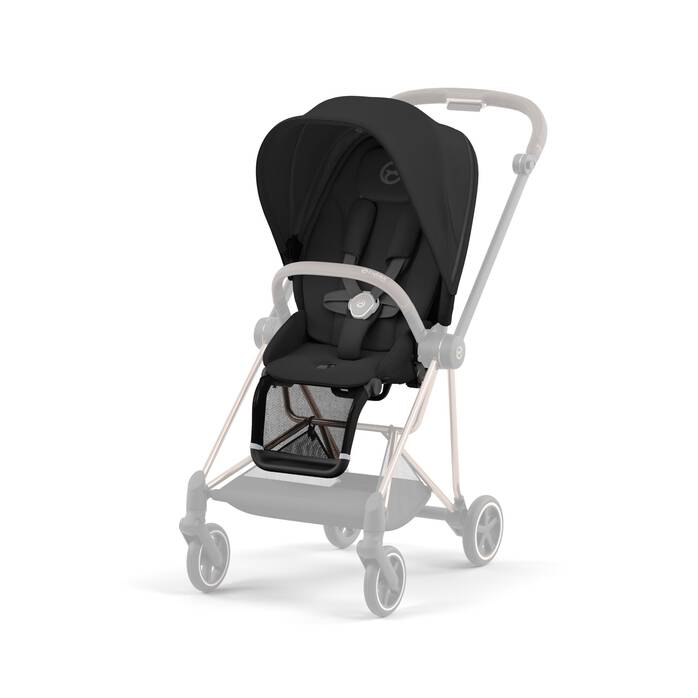 Cybex Zitting Mios in Sepia Black, comfortabel en stijlvol voor kinderen van 6 maanden tot 4 jaar