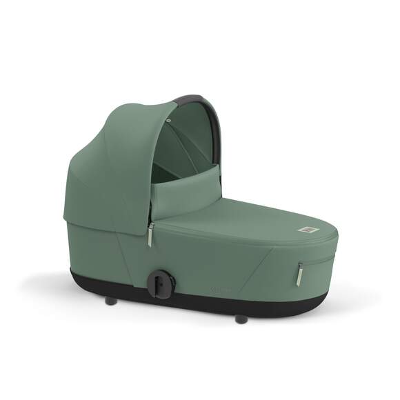 Cybex Draagmand Mios De Luxe in Leaf Green, ruim en comfortabel voor pasgeborenen