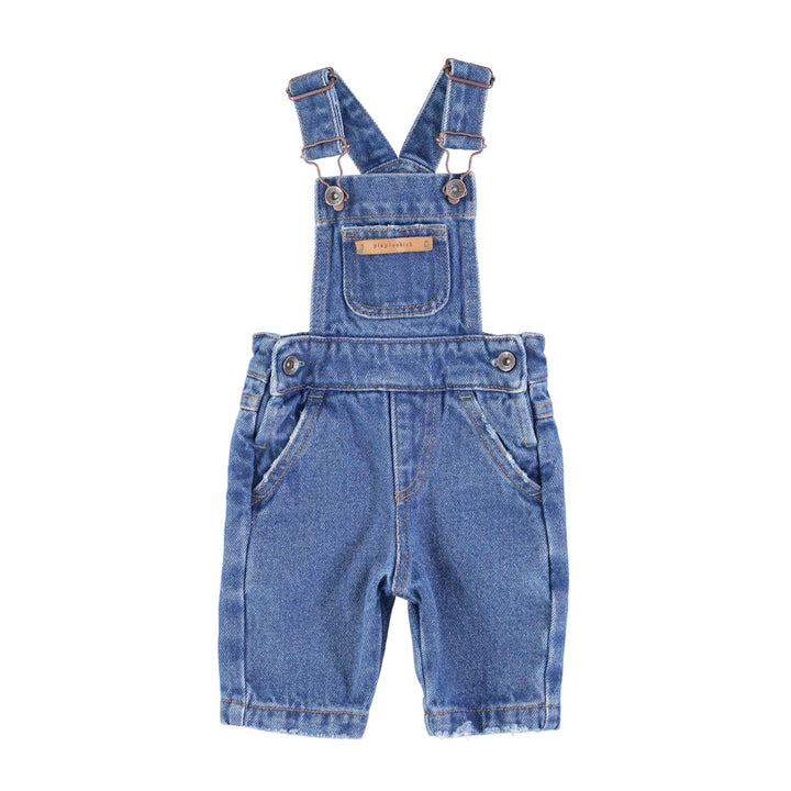 Salopette Baby Denim Washed Navy