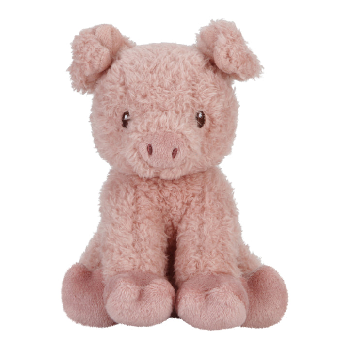 Little Dutch knuffel varken van 17 cm uit de Little Farm collectie, zacht en knuffelbaar.