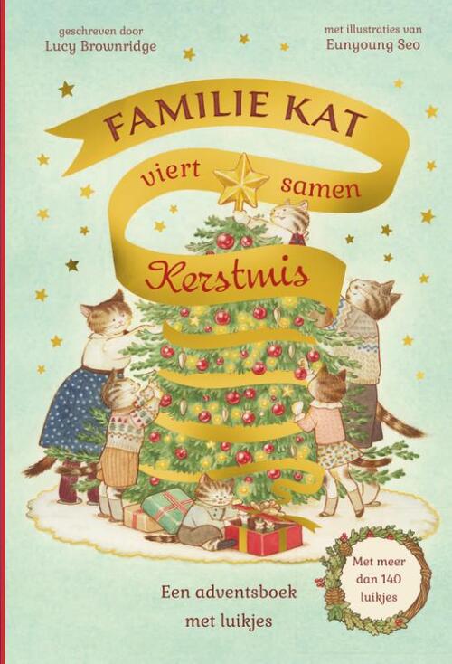 Boek Familie Kat Viert Samen Kerstmis
