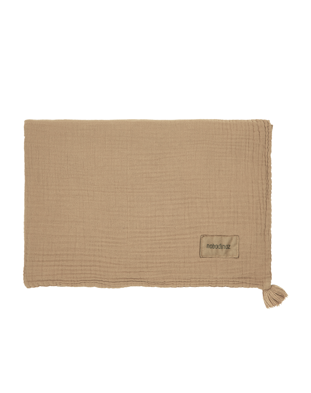 Deken 65 x 100 cm Wabi Sabi Double Muslin Sesame