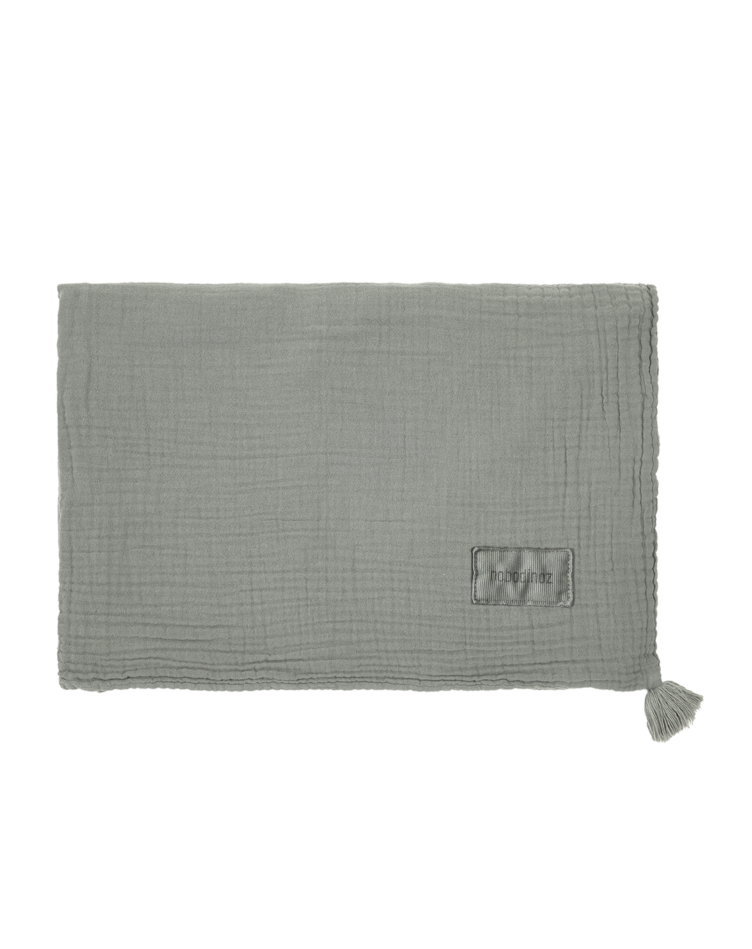 Deken 65 x 100 cm Wabi Sabi Double Muslin Azure