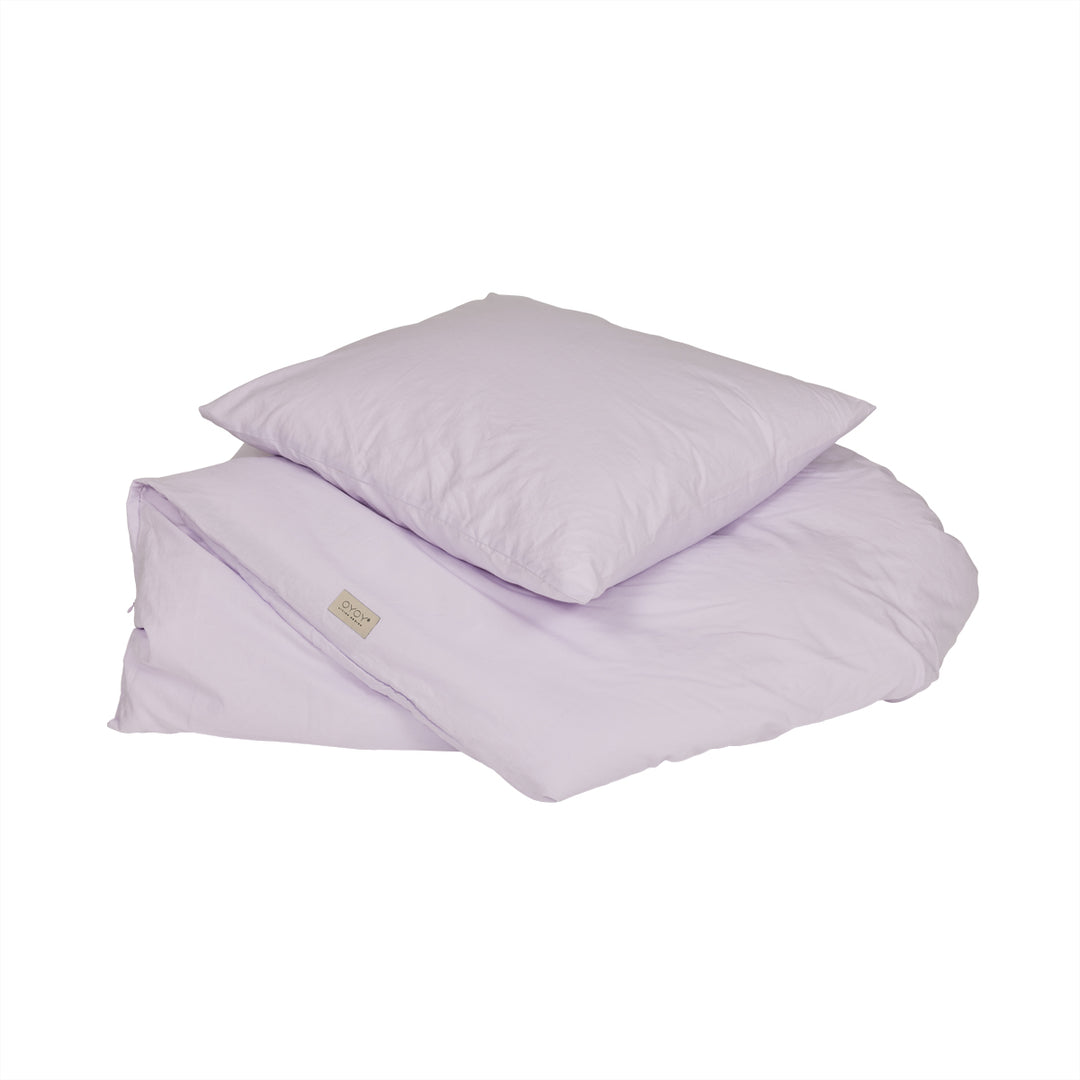 Donsovertrek Bed 140 x 200 cm Nuku Lavender