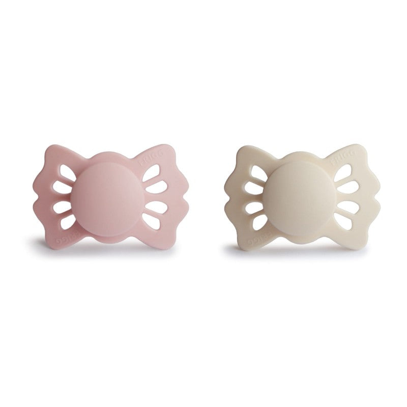 Fopspeen Frigg Lucky Silicone Cream / Blush (2pack) mt 0-6m