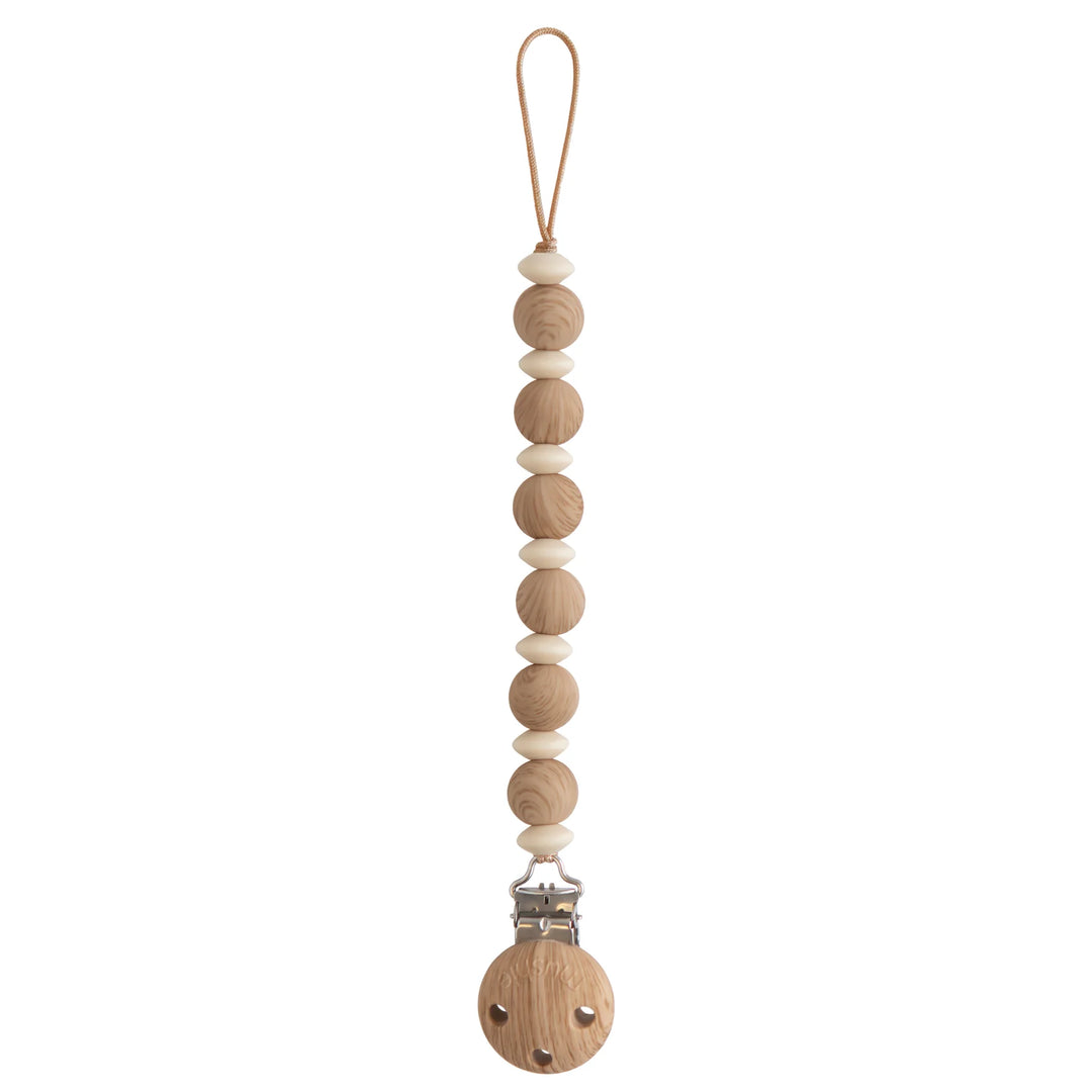 Fopspeenketting Luna Faux Wood