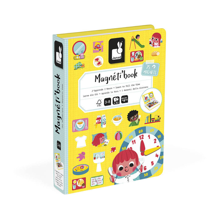Magneetboek Magneti'Book Ik Leer De Klok