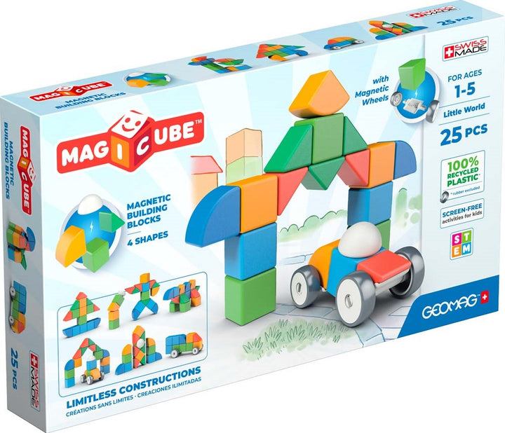 Geomag - Magicube Recycled Little World | 25 stuks