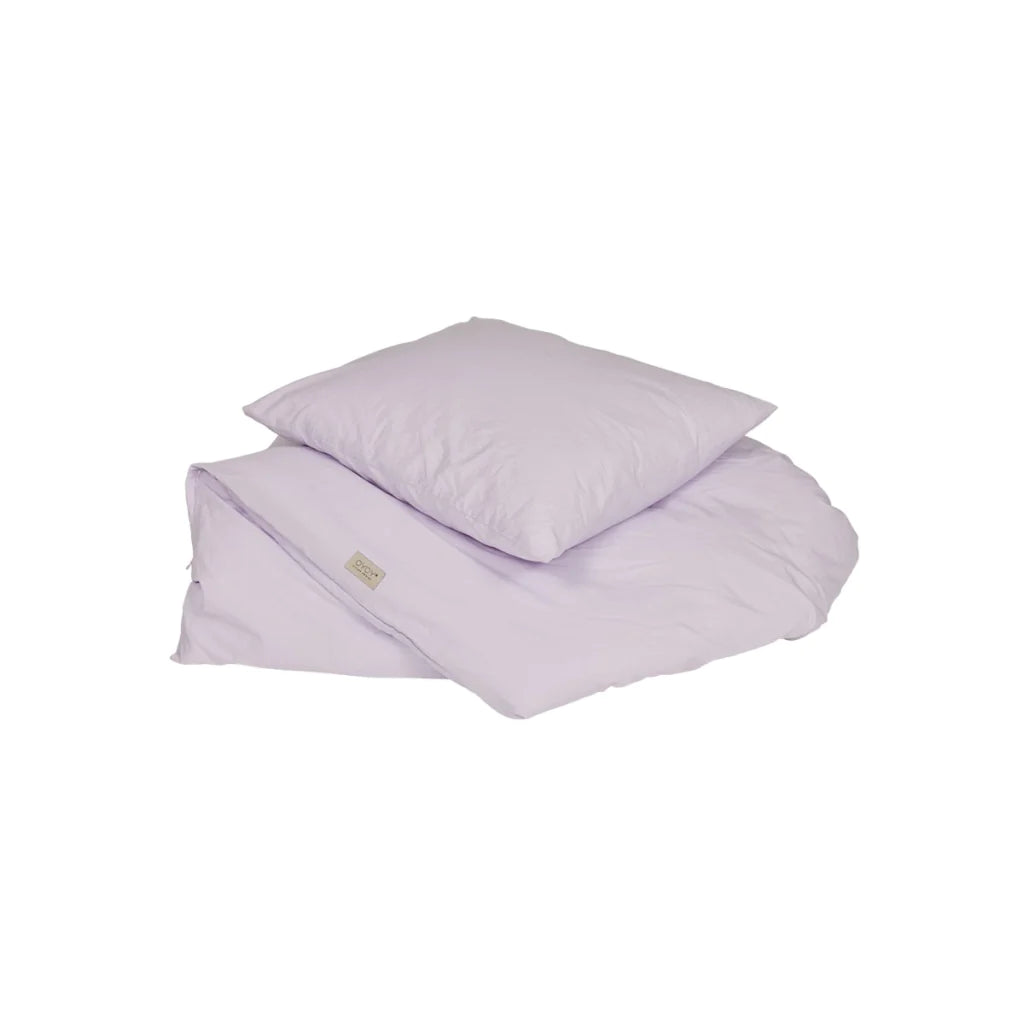 Donsovertrek Bed 100 x 140 cm Nuku Lavender