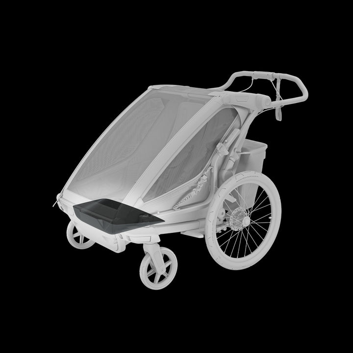 Thule vloermat fietskar dubbel duurzaam rubber voor Thule Chariot