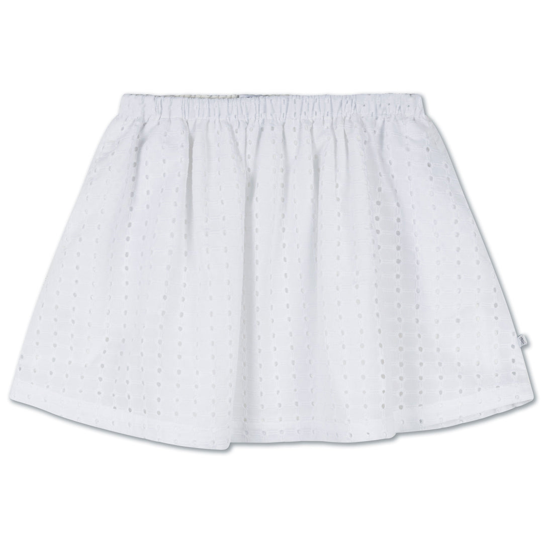 Rok Mini Graphic Embroidery Anglaise