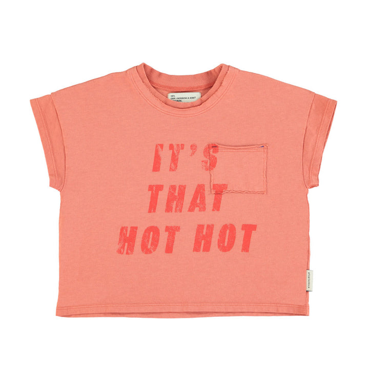 T-shirt Hot Hot Terracotta