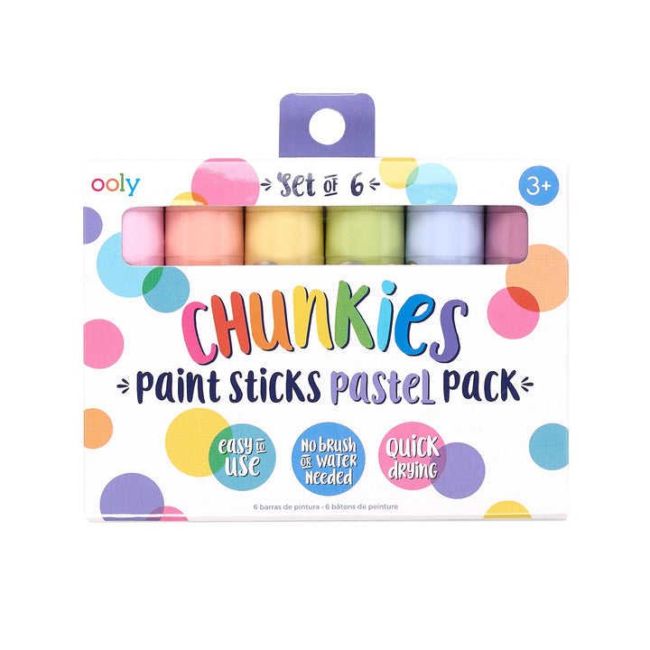 Wasco's Chunkies Paint Sticks (6 stuks)