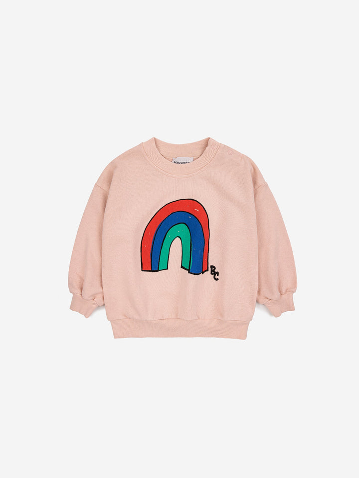 Sweater Baby Rainbow Light Pink
