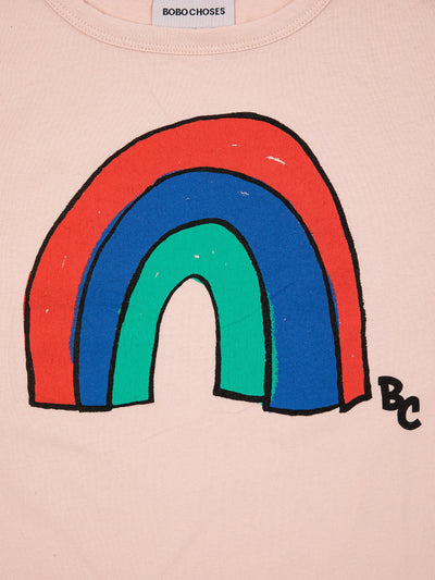 T-shirt Rainbow Light Pink
